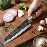 Kiritsuke 34.5CM Stainless Steel Knife